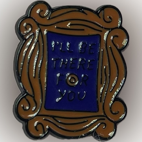 Other - Brown and Blue Decorative Frame Pin